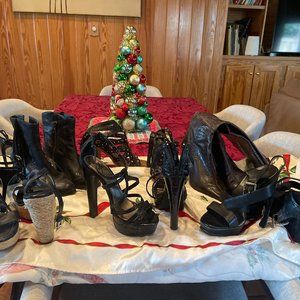 Ladies Shoes All Styles Size 7-8 Buy the Bin!